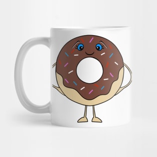 FUNNY Sprinkled Donut Mug